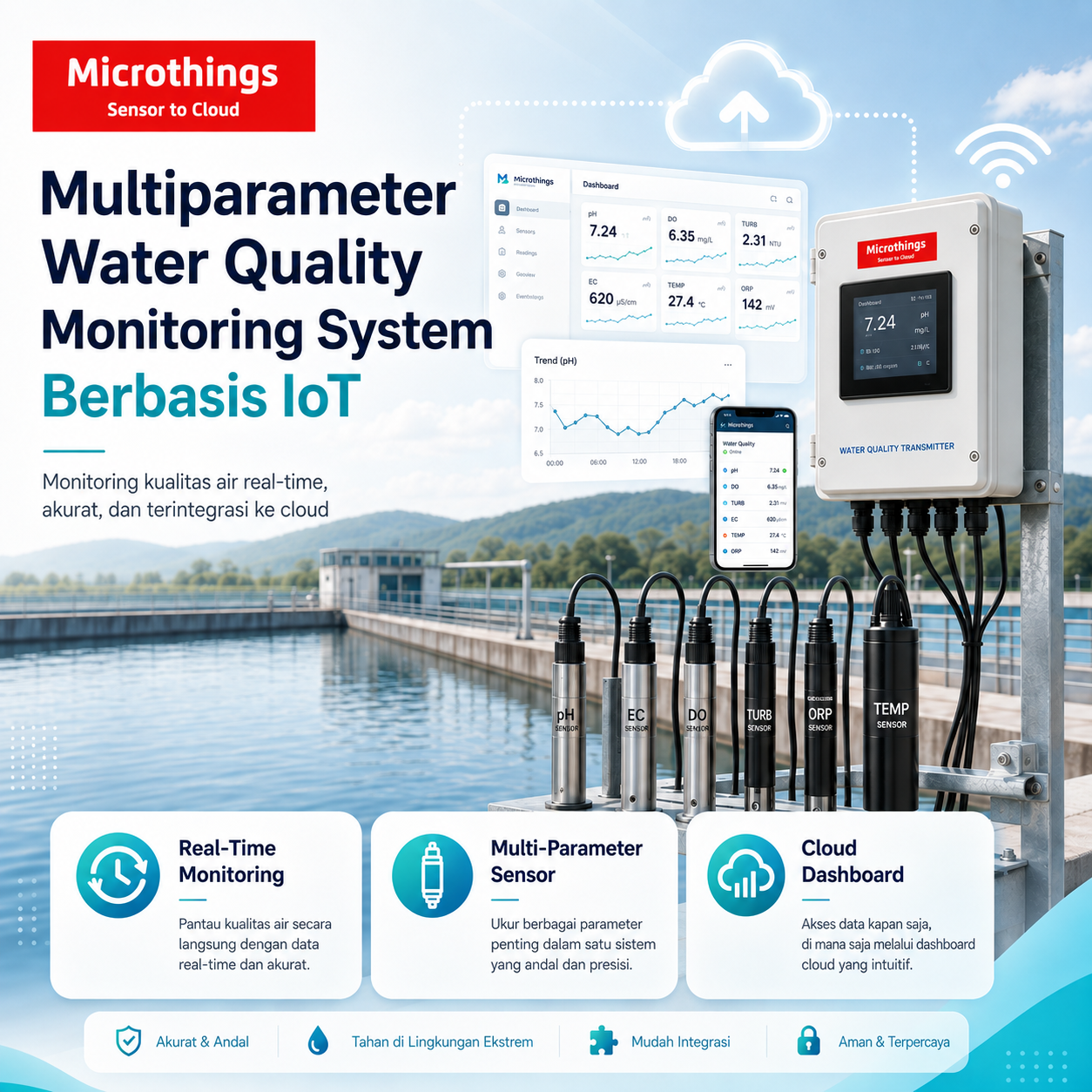 Multiparameter Water Quality Monitoring System