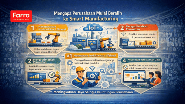 Mengapa Perusahaan Mulai Beralih ke Smart Manufacturing