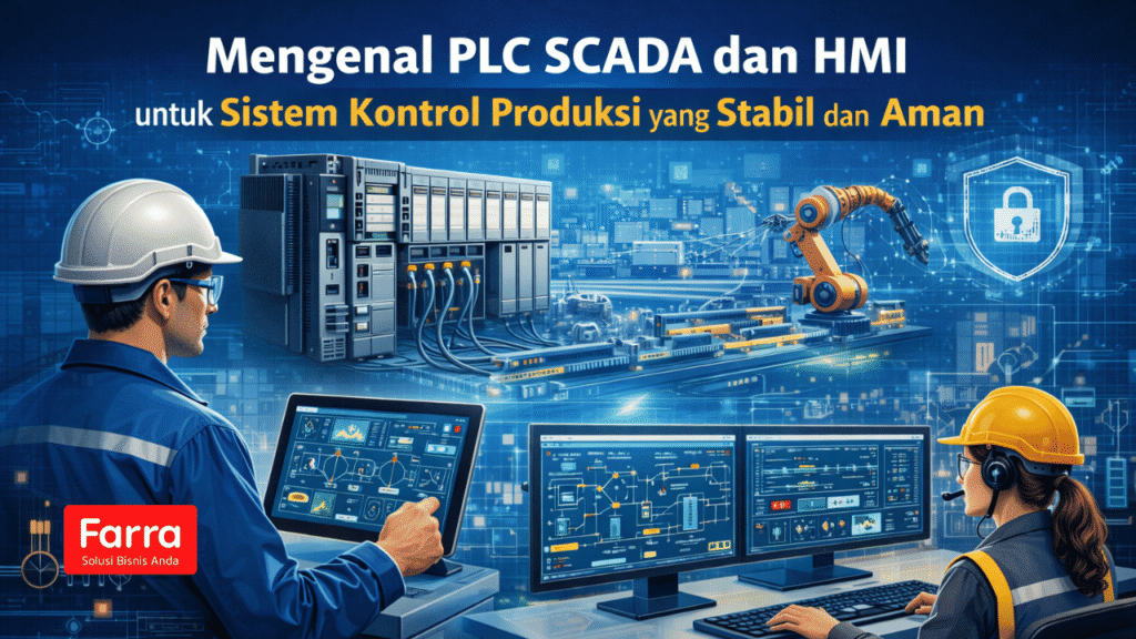 Mengenal PLC SCADA dan HMI untuk Sistem Kontrol Produksi yang Stabil ...