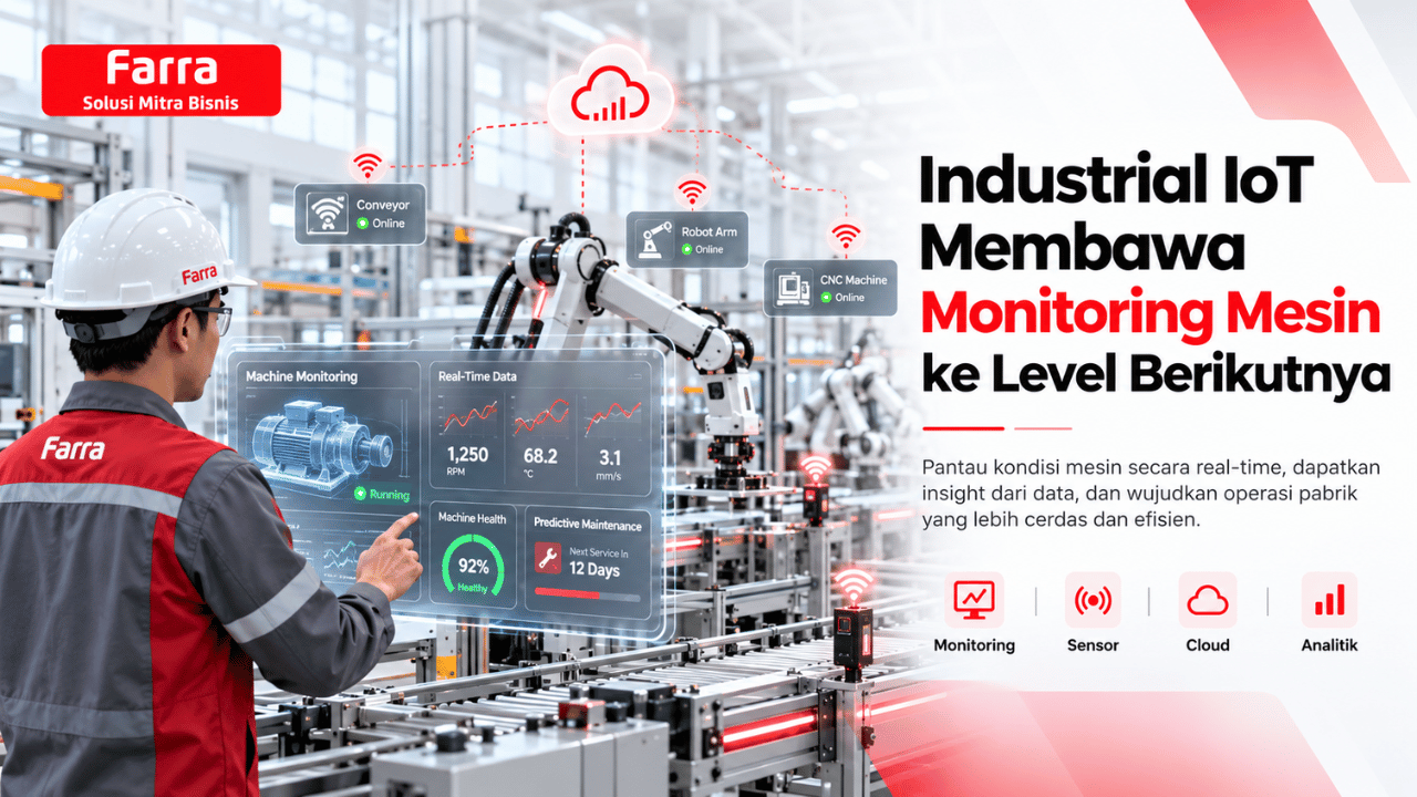 Industrial IoT untuk monitoring mesin